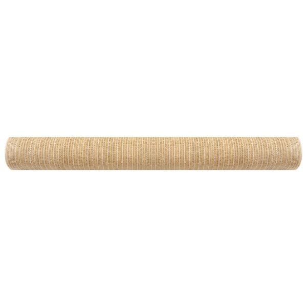 vidaXL Filet brise-vue Beige 1,5x50 m PEHD 150 g/m&sup2;