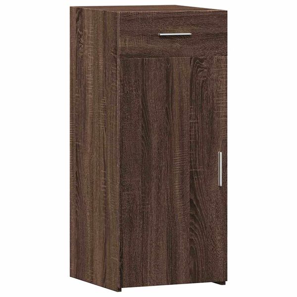 vidaXL Buffet ch&ecirc;ne marron 40x42,5x93 cm bois d'ing&eacute;nierie
