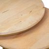 vidaXL Tables basses gigognes 3 pcs Bois de mangue massif et acier