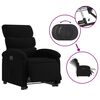 vidaXL Fauteuil inclinable &eacute;lectrique noir tissu