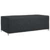 vidaXL Housse pour meubles Uni Noir 300 x 110 x 70 cm 210D