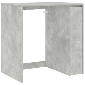 vidaXL Armoire pour machine &agrave; laver Gris b&eacute;ton 87 x 60 x 89 cm