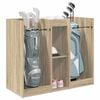 vidaXL Armoire de Golf Uni Ch&ecirc;ne Sonoma 102 x 45 x 85,5 cm
