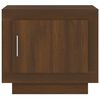 vidaXL Table basse chêne marron 51x50x45 cm bois d'ingénierie