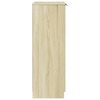 vidaXL Armoire à chaussures Chêne sonoma 59x35x100,5cm Bois d'ingénierie