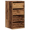 vidaXL Commode d'angle vieux bois 40x41x76 cm bois d'ing&eacute;nierie