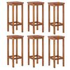 vidaXL Ensemble de bar de jardin 7 pcs bois d'acacia solide