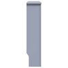 vidaXL Cache-radiateur MDF Gris 78 cm