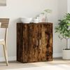 vidaXL Buffet ch&ecirc;ne fum&eacute; 60x31x70 cm bois d'ing&eacute;nierie