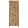 vidaXL Haut Armoire 2 pcs Ch&ecirc;ne artisanal Bois d'ing&eacute;nierie