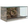 vidaXL Terrarium avec stockage Transparent 80 x 40 x 40 cm Verre