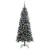 vidaXL Sapin de No&euml;l artificiel Vert 150 cm PVC, plastique et acier