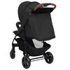 vidaXL Poussette pour b&eacute;b&eacute; 2-en-1 Anthracite Acier