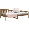 vidaXL Lit de jour sans matelas marron miel 90x190 cm bois pin massif