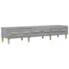 vidaXL Meuble TV Sonoma gris 150x34,5x30 cm Bois d'ing&eacute;nierie