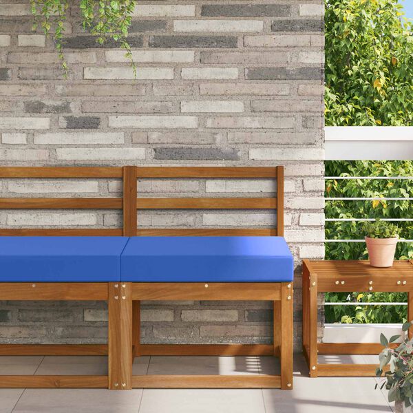 vidaXL Coussin de canap&eacute; d'ext&eacute;rieur Turquoise 60 x 60 x 8 cm