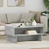 vidaXL Table basse Gris b&eacute;ton 80 x 46 x 35 cm Bois d'ing&eacute;nierie