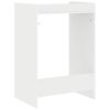 vidaXL Armoire pour machine &agrave; laver Blanc 67,5 x 48 x 97 cm