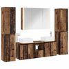 vidaXL Ensemble de mobilier de salle de bain 6 pcs Bois ancien