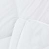 vidaXL Duvet 2-en-1 Blanc 140 x 200 cm Polyester