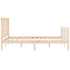 vidaXL Cadre de lit sans matelas 140x200 cm bois massif de pin