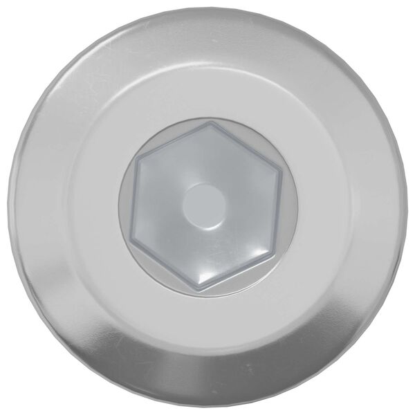 vidaXL Vis &agrave; T&ecirc;te Bloqu&eacute;e 12 pcs Argent&eacute; M6 x 35 mm Acier