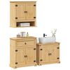 vidaXL Ensemble de meubles salle de bain 3 pcs Corona bois pin massif