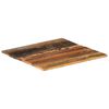 vidaXL Dessus de table carré 60x60 cm 15-16 mm Bois de récupération