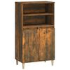 vidaXL Buffet haut Ch&ecirc;ne fum&eacute; 60x36x110 cm Bois d'ing&eacute;nierie