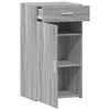 vidaXL Buffet sonoma gris 50x42,5x93 cm bois d'ing&eacute;nierie