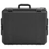 vidaXL Valise de vol portable Noir 62,5x50x28,5 cm PP
