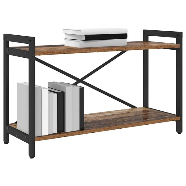 vidaXL &Eacute;tag&egrave;re Bois ancien 40 x 30 x 85 cm Bois d'ing&eacute;nierie