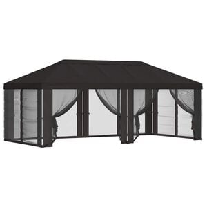 vidaXL Housse de tonnelle avec murs lat&eacute;raux 6 x 3 m Anthracite