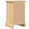vidaXL Table de chevet Corona 35x32,5x58 cm bois de pin massif