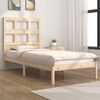 vidaXL Cadre de lit sans matelas 90x190 cm bois de pin massif