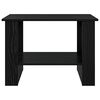 vidaXL Table basse Ch&ecirc;ne noir 72 x 50 x 50 cm Bois d'ing&eacute;nierie