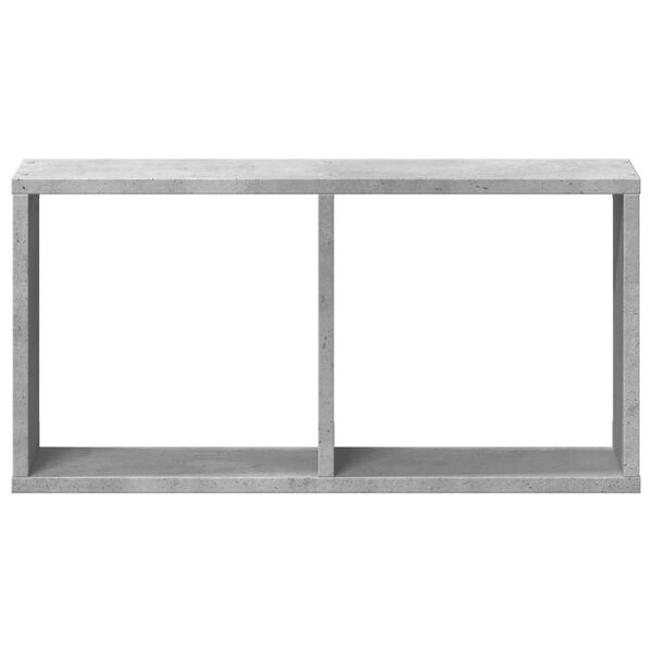 vidaXL Armoire murale 60x16x30 cm gris b&eacute;ton bois d'ing&eacute;nierie