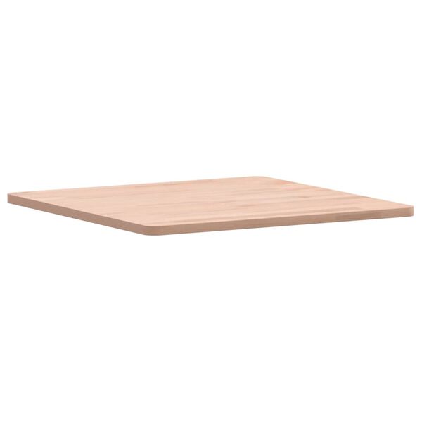 vidaXL Dessus de table 50x50x1,5 cm carré bois massif de hêtre
