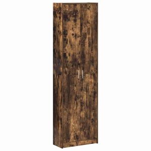 vidaXL Armoire Ch&ecirc;ne fum&eacute; 55 x 25 x 189 cm Bois d'ing&eacute;nierie