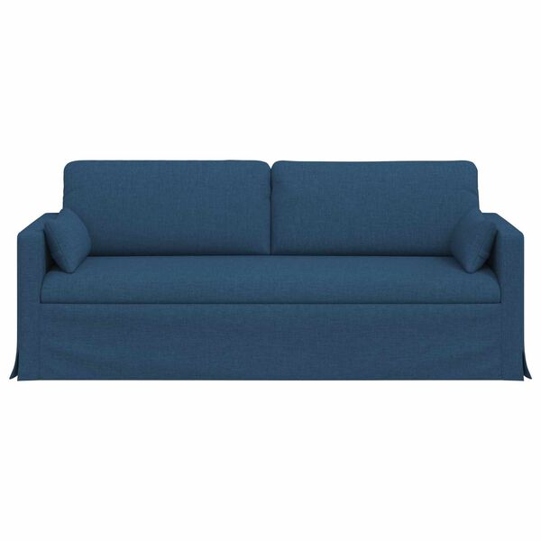 vidaXL Canap&eacute; Bleu Dimensions globales: 198 x 78 x 80 cm (l x P x H)