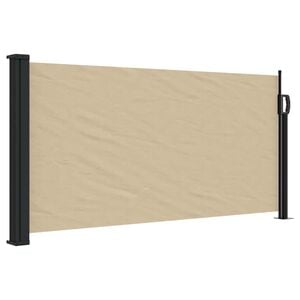 vidaXL Auvent lat&eacute;ral r&eacute;tractable beige 100x300 cm