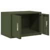 vidaXL Armoire de rangement Vert olive 60 x 40 x 40 cm Acier
