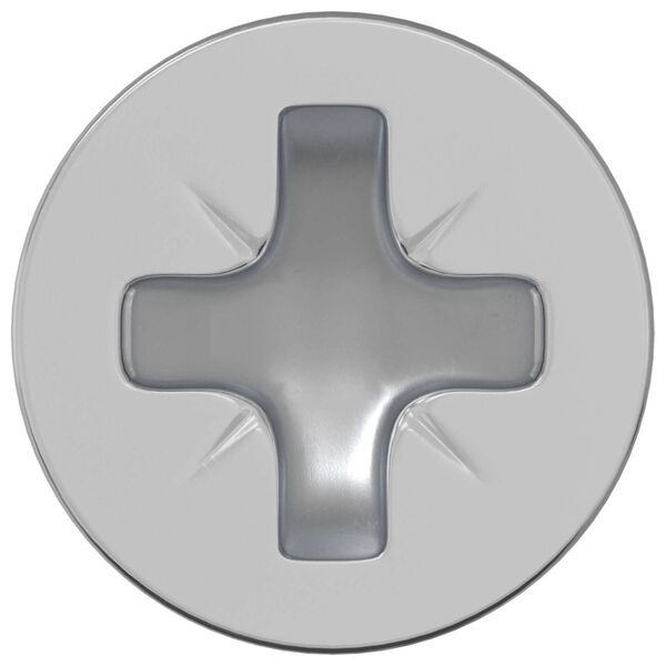 vidaXL Vis 2 pcs Argent&eacute; M6 x 12 mm Fer