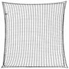 vidaXL Filet pour remorque avec corde &eacute;lastique noir 3x3 m PP