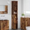 vidaXL Cabinet de salle de bain Bois Ancien 30 x 35 x 192 cm