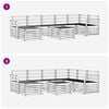 vidaXL Ensembles de canap&eacute;s 8 pcs Naturel Bois d'Acacia Massif