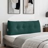 vidaXL Coussin de Dos Vert foncé 120 x 24 x 50 cm tissu