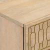vidaXL Table de chevet 40x33x46 cm Bois de manguier solide
