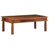 vidaXL Table basse 110x60x40 cm bois massif d'acacia
