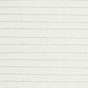 vidaXL Panier de rangement gris et blanc Ø51x33 cm coton